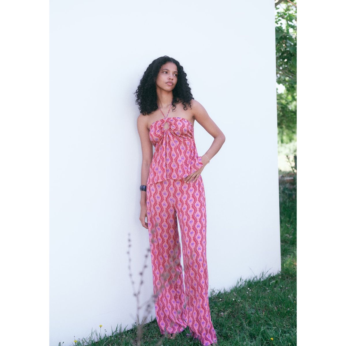 MANGO TEEN - Pantalón Casual Mujer Mango Teen