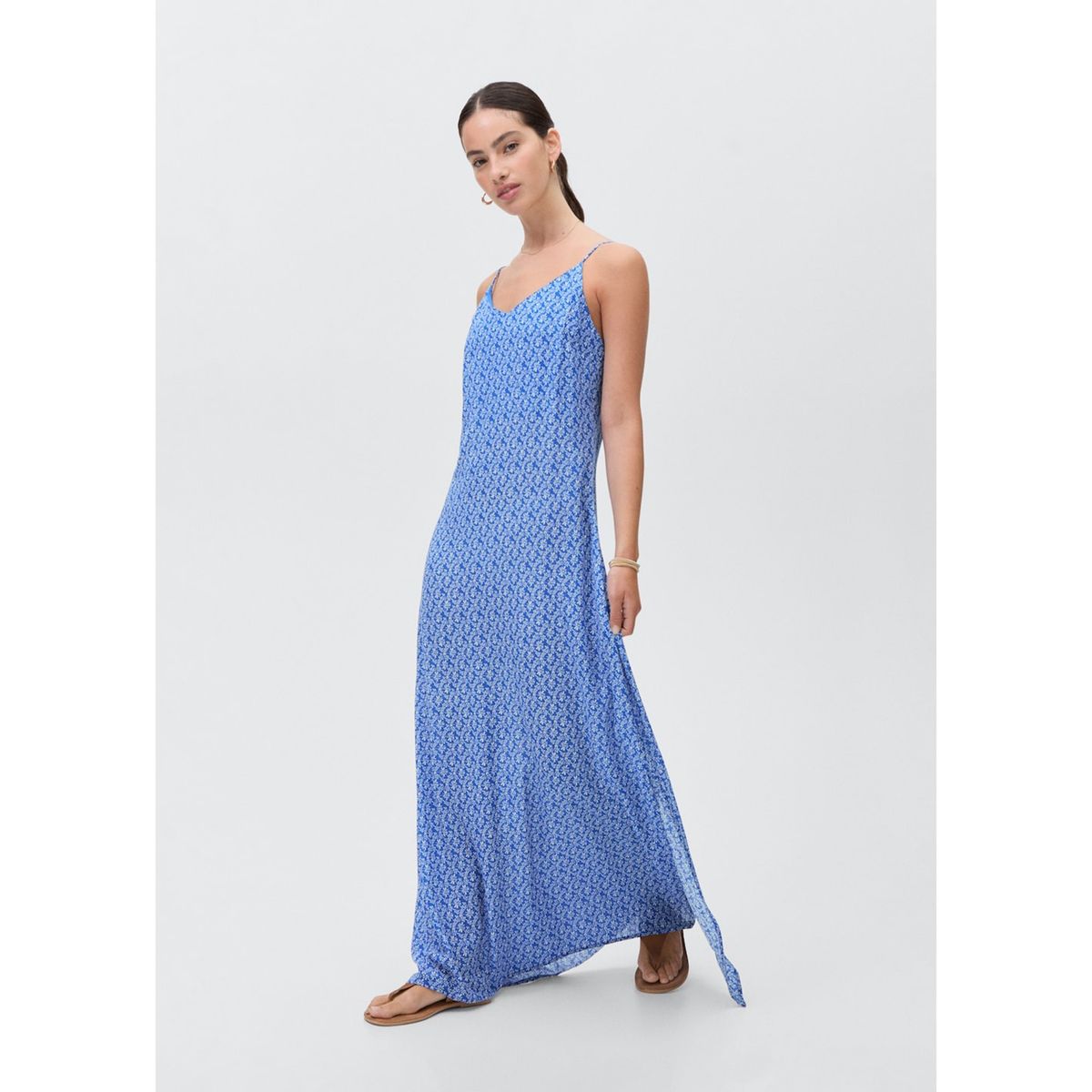 MANGO TEEN - Vestido Largo Mujer Mango Teen