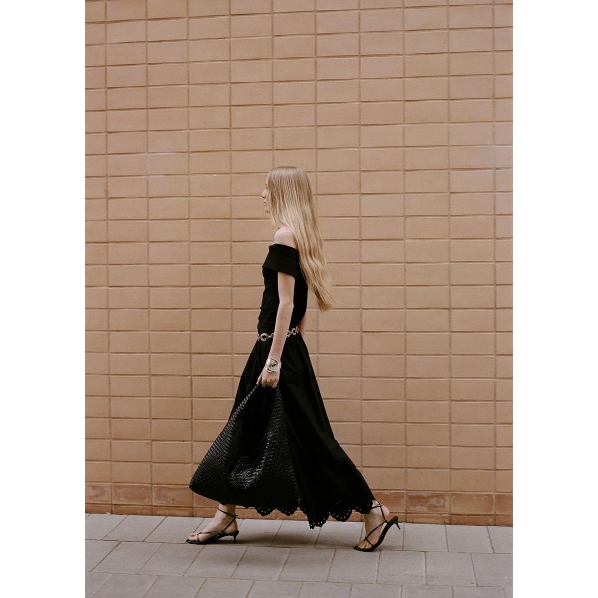 MANGO - Falda Larga Mujer Mango