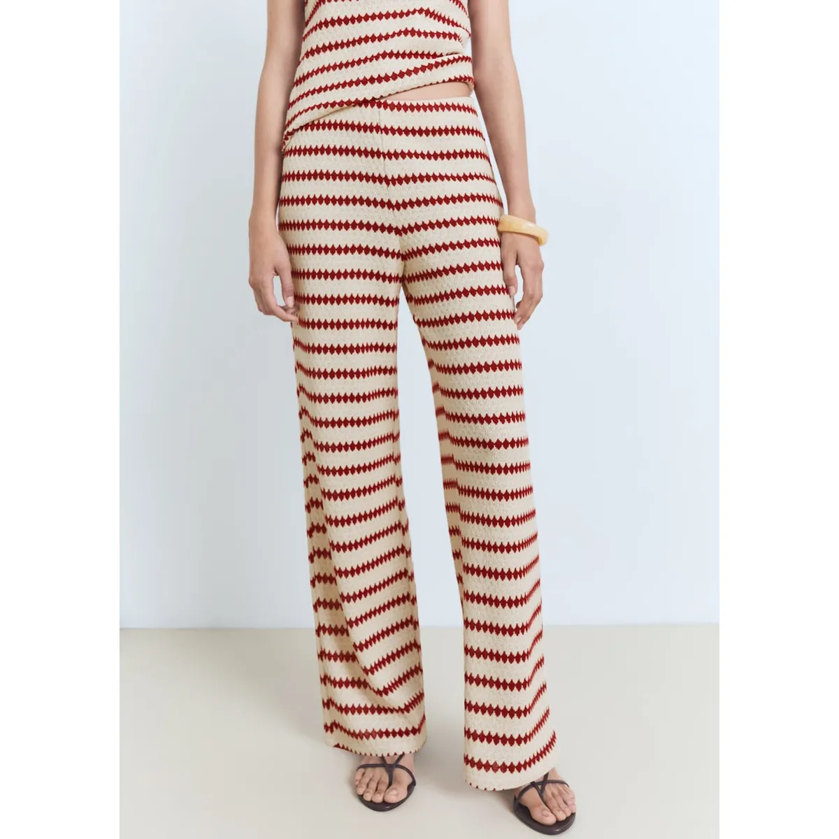 MANGO - Pantalón Casual Mujer Mango