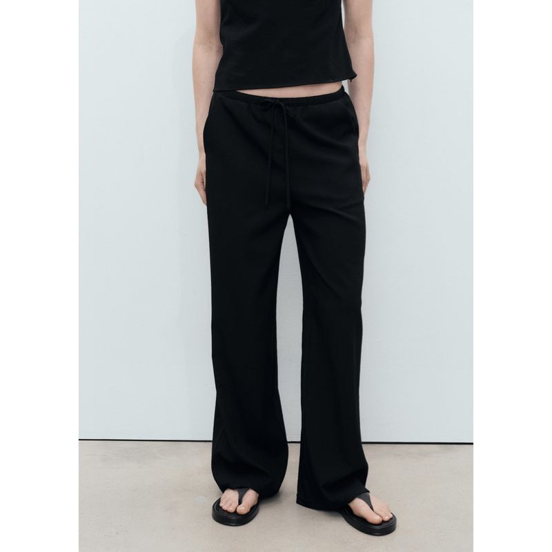 MANGO - Pantalón Casual Mujer Mango