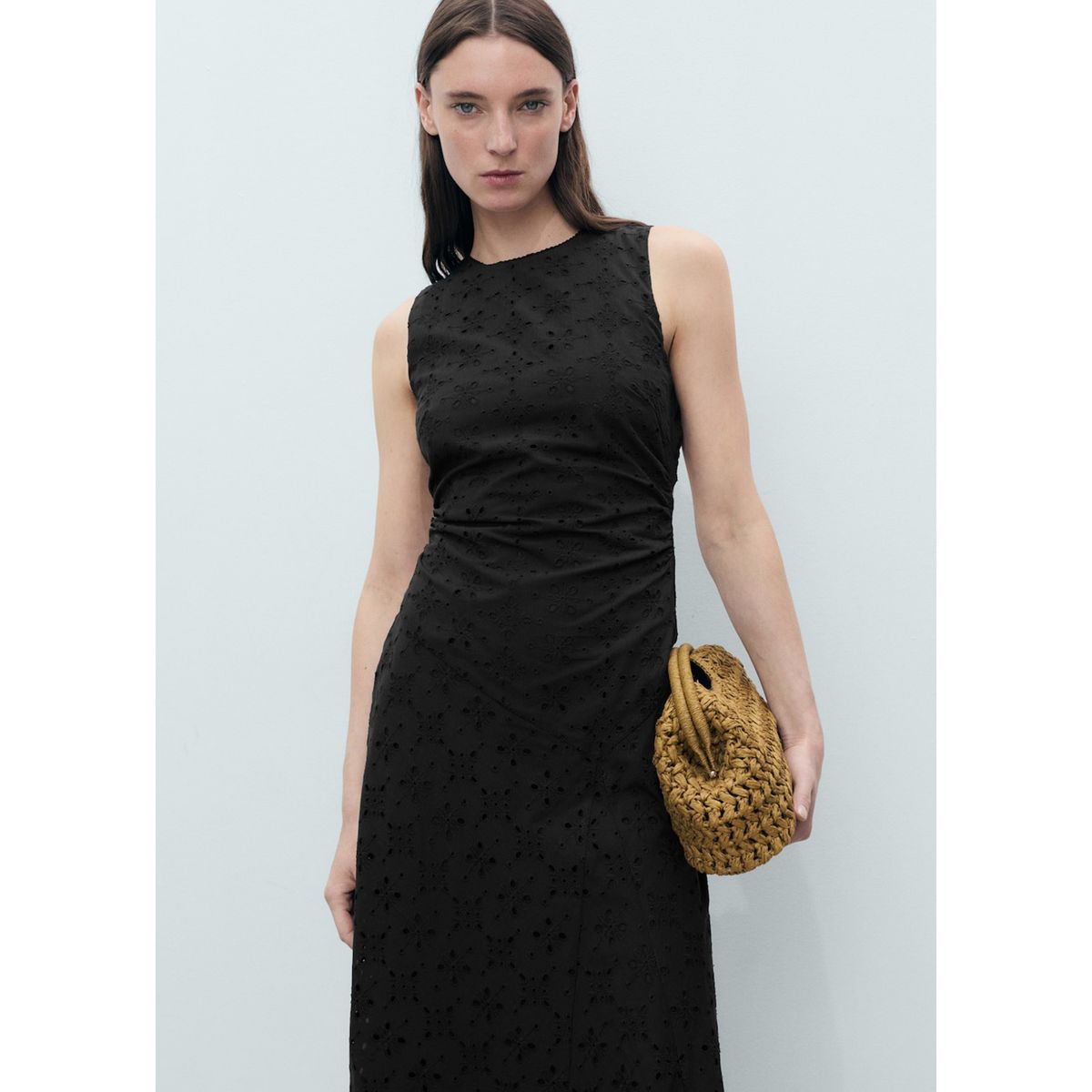 MANGO - Vestido Largo Mujer Mango