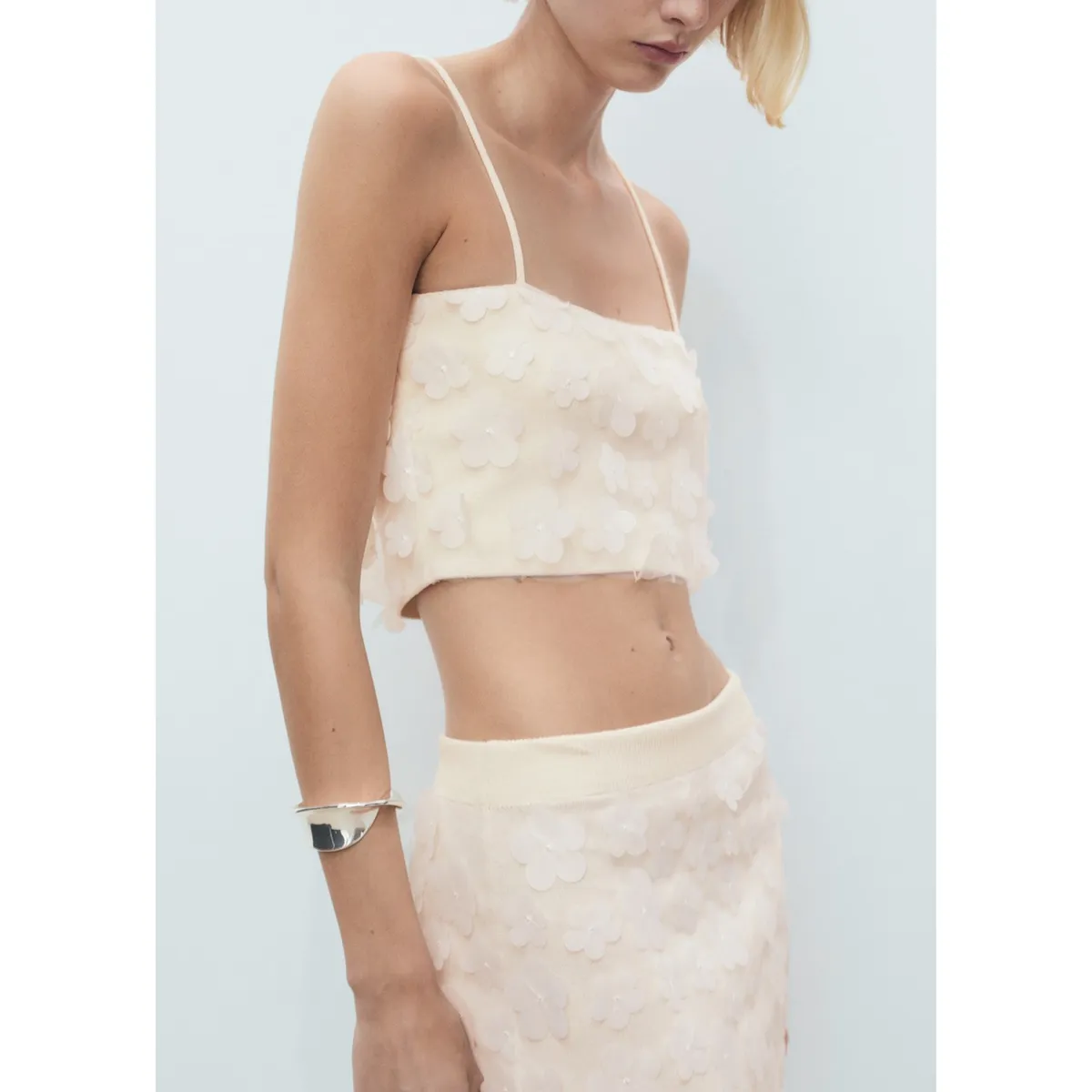 MANGO - Top Casual Mujer Mango