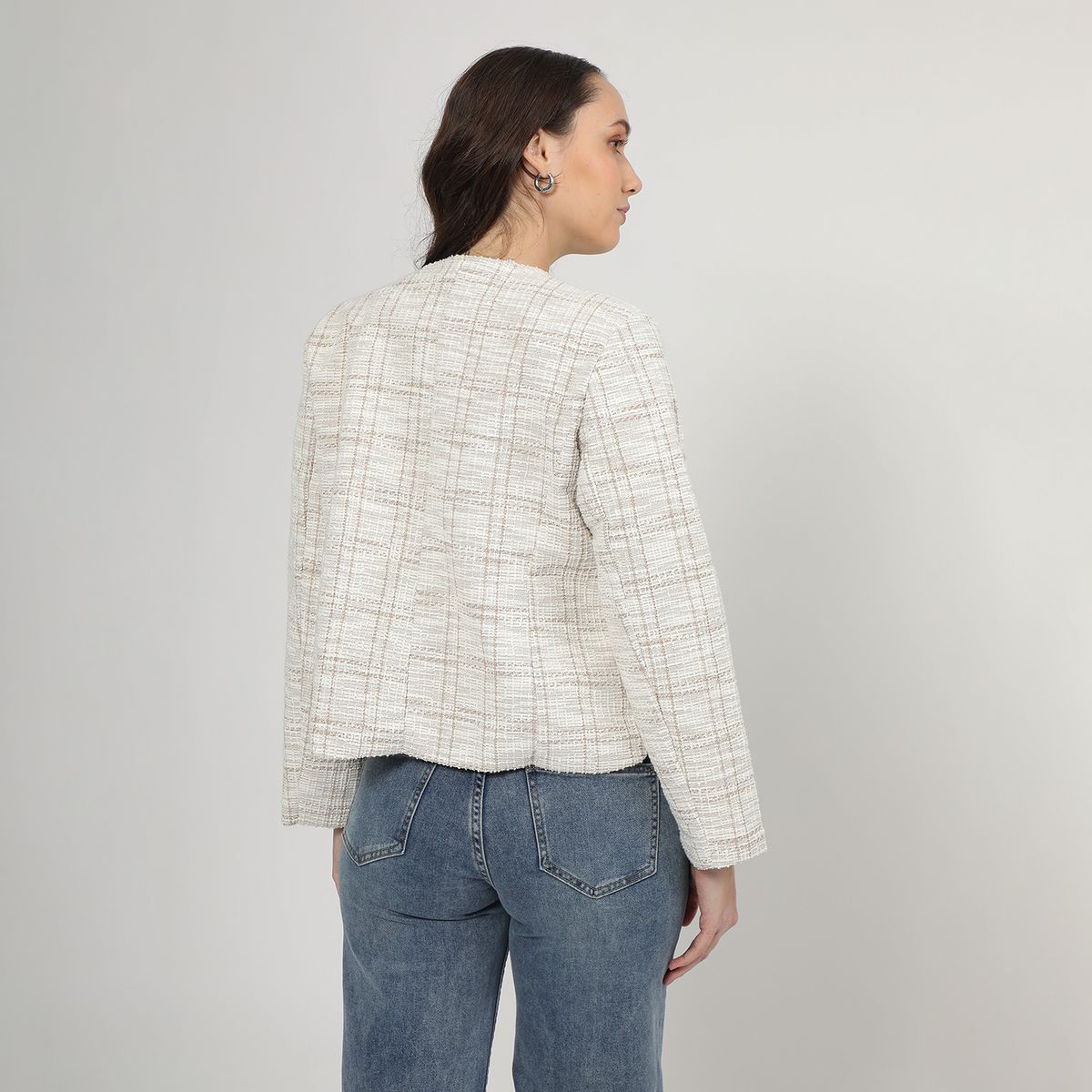 ELLE - Blazer Casual Mujer Elle