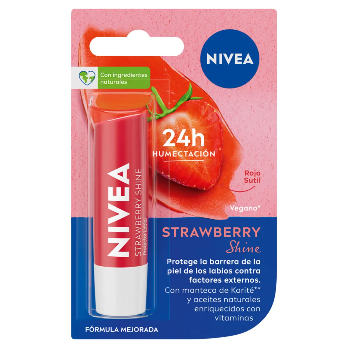 NIVEA - Nivea Lip Care Strawberry 5.5ml