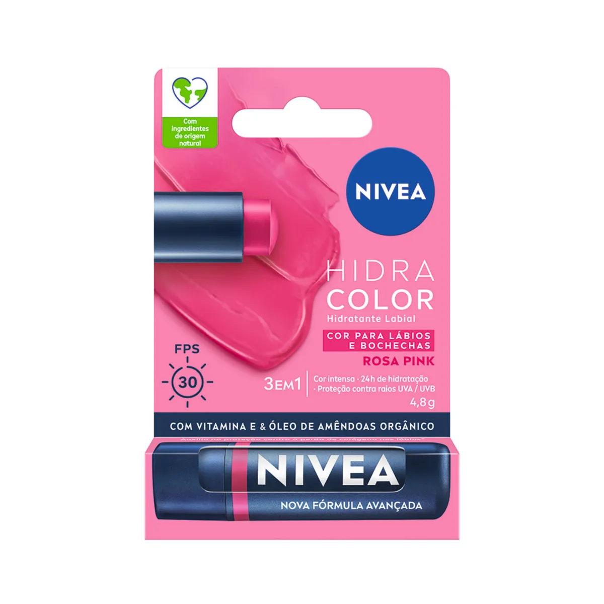 NIVEA - Nivea Lip Care Pink 4,8g
