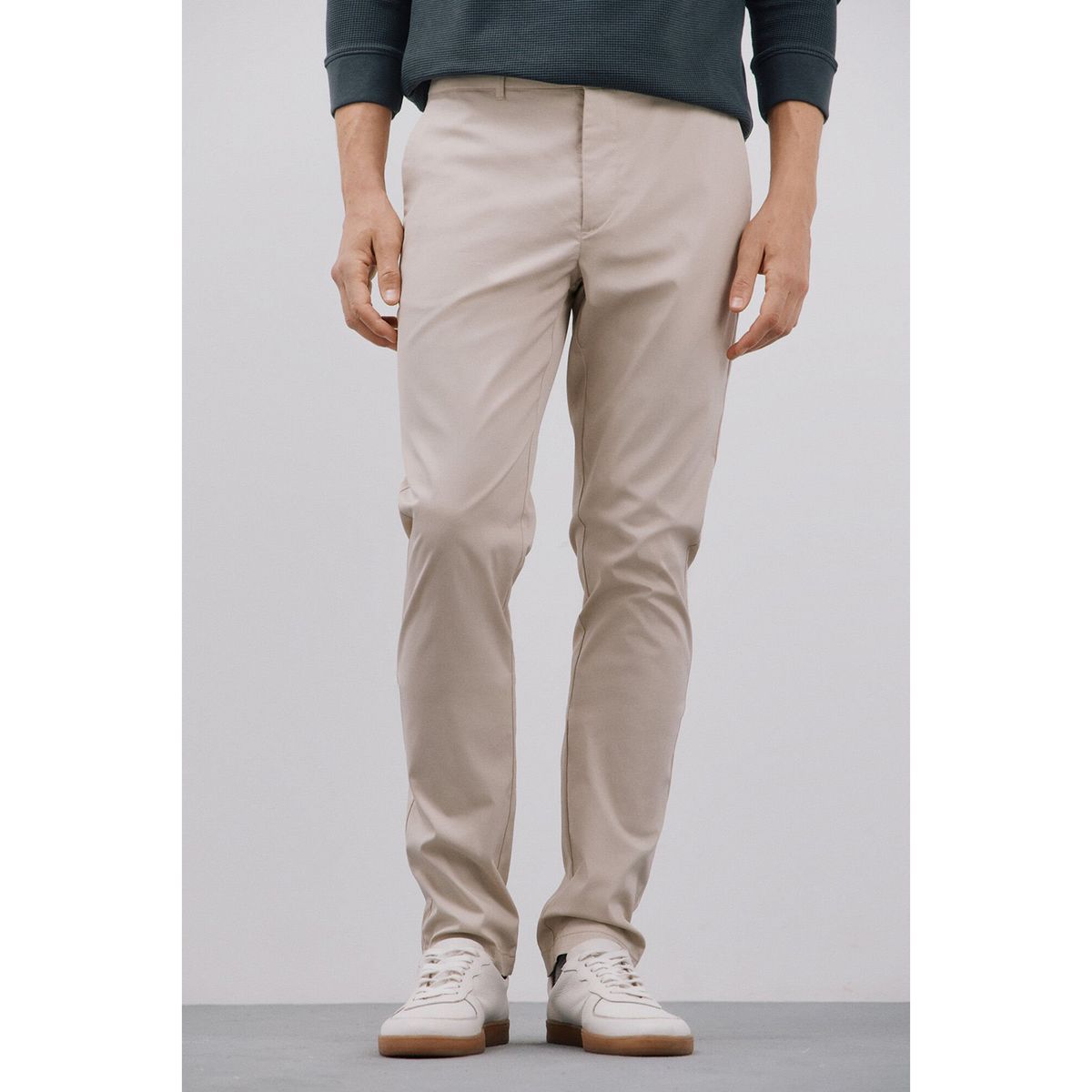 CORTEFIEL - Pantalón Algodón Casual Hombre Cortefiel.