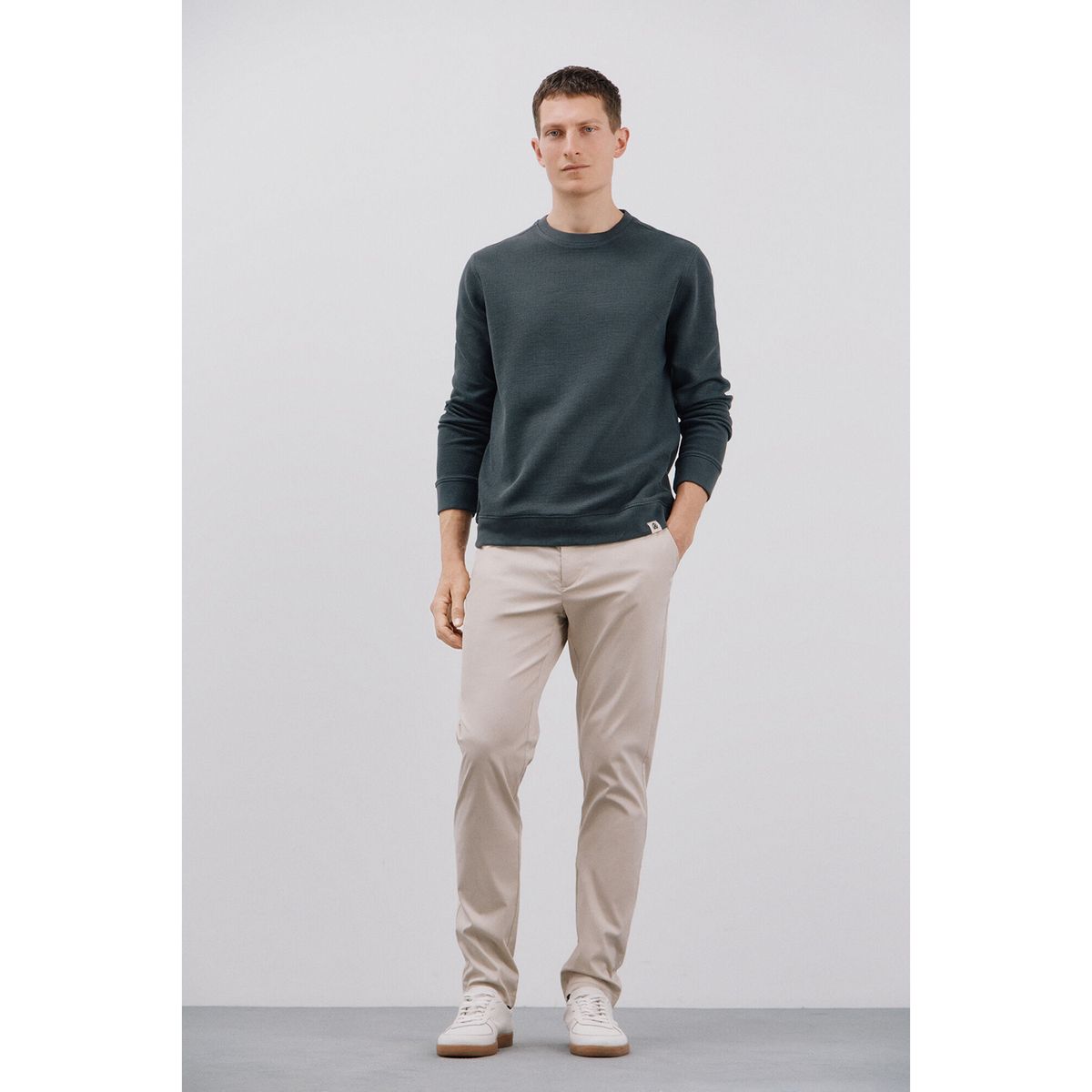 CORTEFIEL - Pantalón Algodón Casual Hombre Cortefiel.