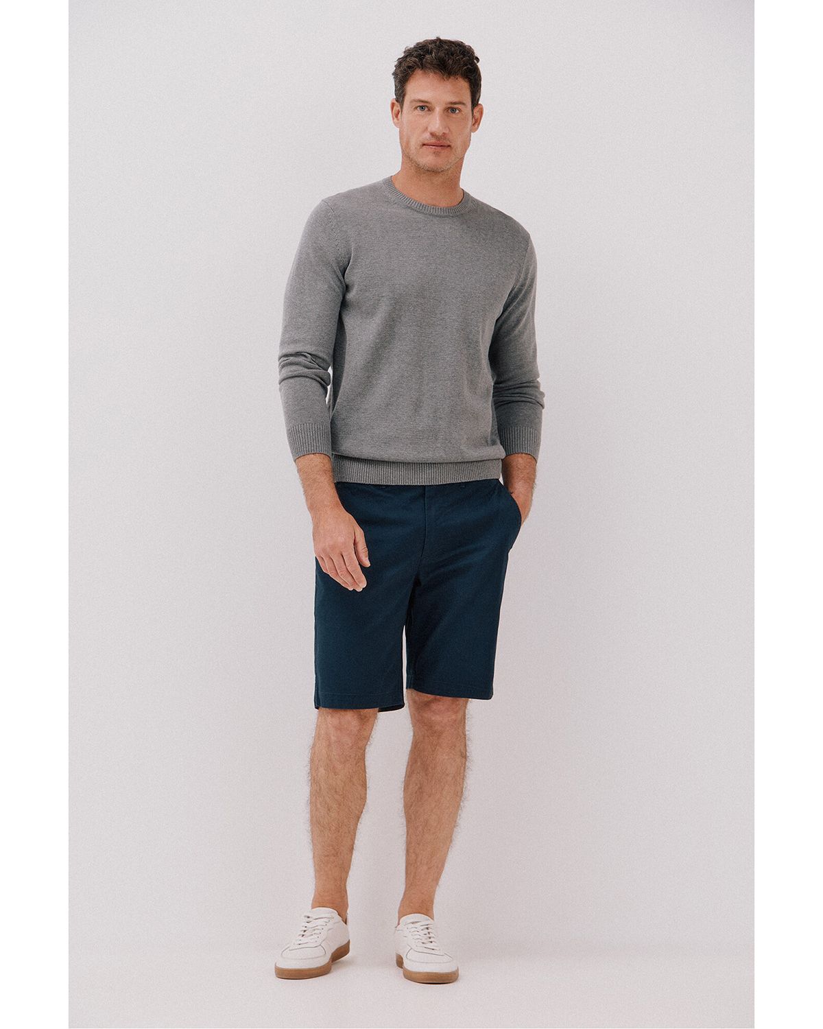 Short Jean Algodón Casual Hombre Cortefiel CORTEFIEL