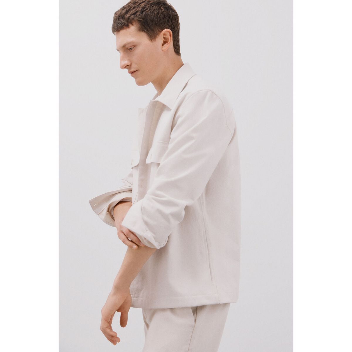 CORTEFIEL - Camisa Algodón Casual Hombre Cortefiel