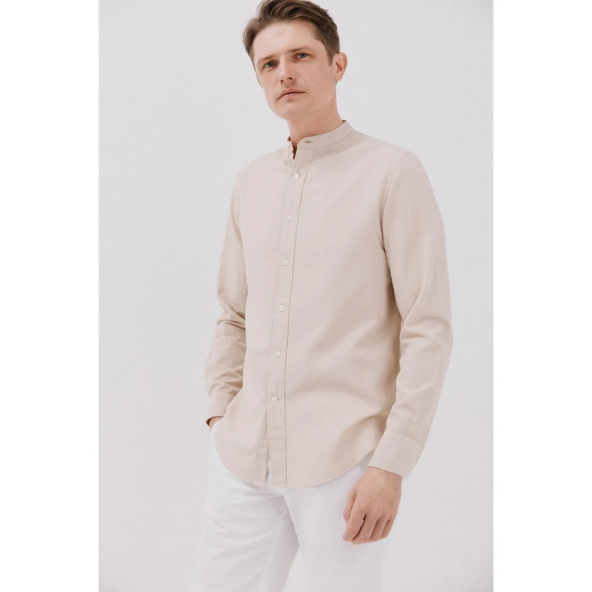 CORTEFIEL - Camisa Algodón Casual Hombre Cortefiel