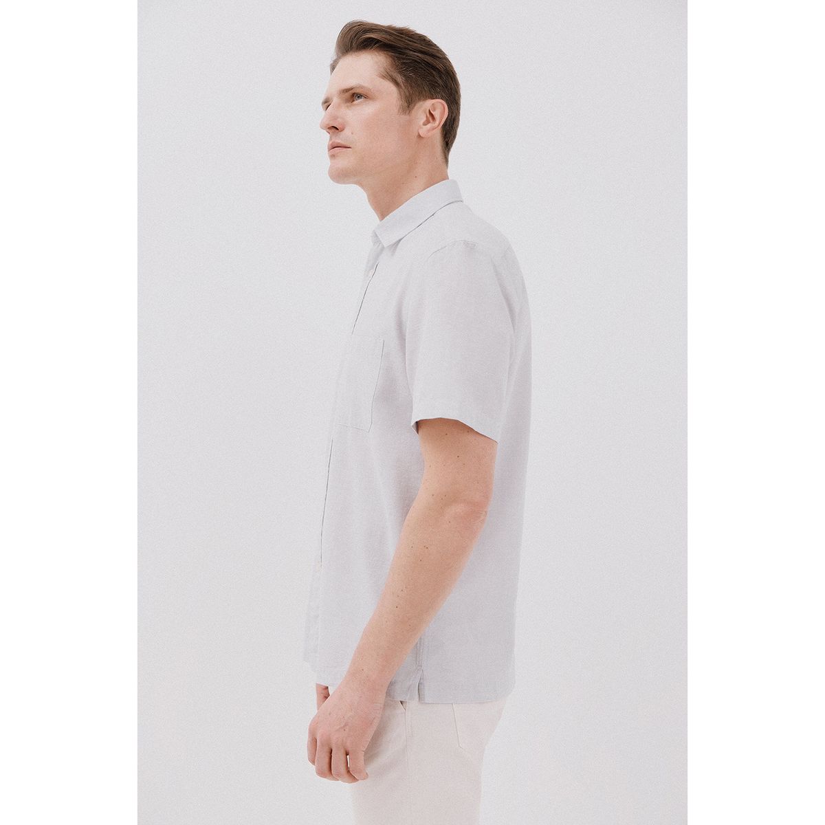 CORTEFIEL - Camisa Algodón Casual Hombre Cortefiel