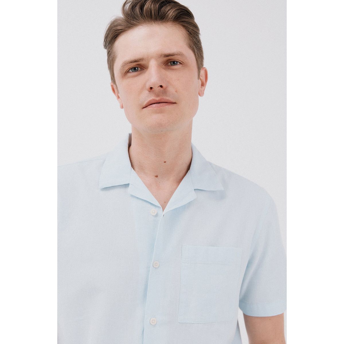 CORTEFIEL - Camisa Algodón Casual Hombre Cortefiel