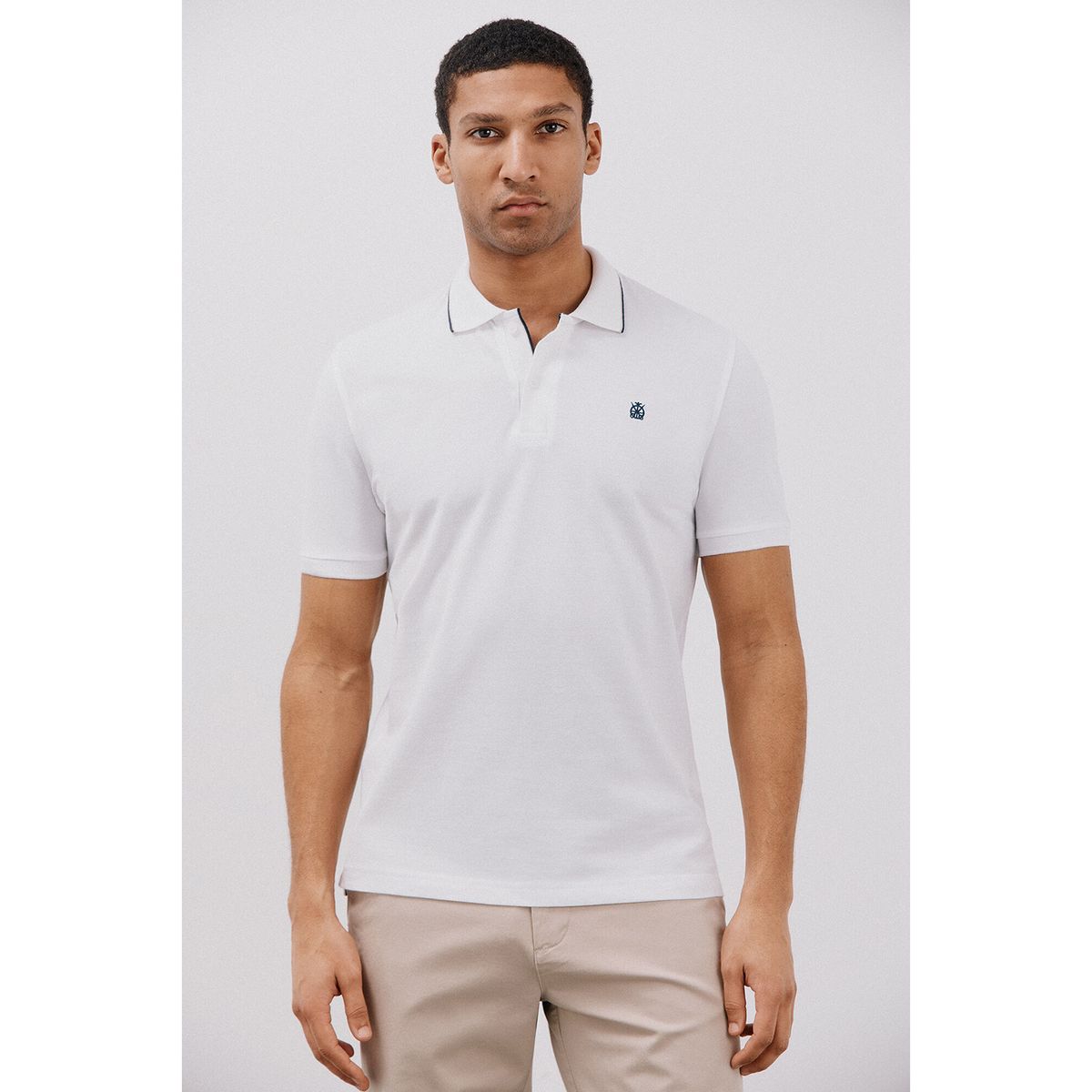 CORTEFIEL - Polo 100% Algodón Casual Hombre Cortefiel