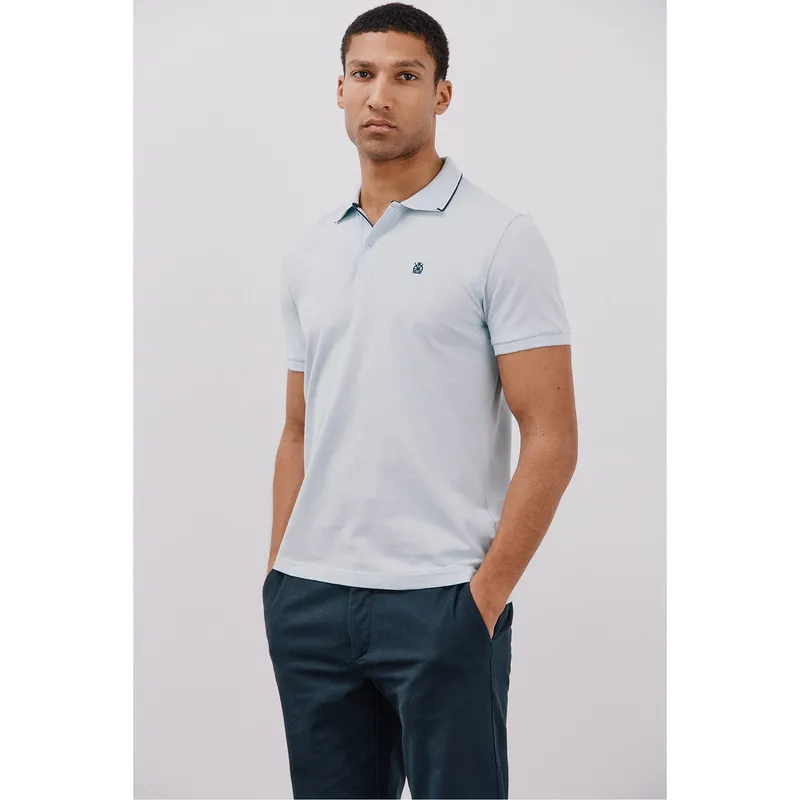 CORTEFIEL - Polo 100% Algodón Casual Hombre Cortefiel