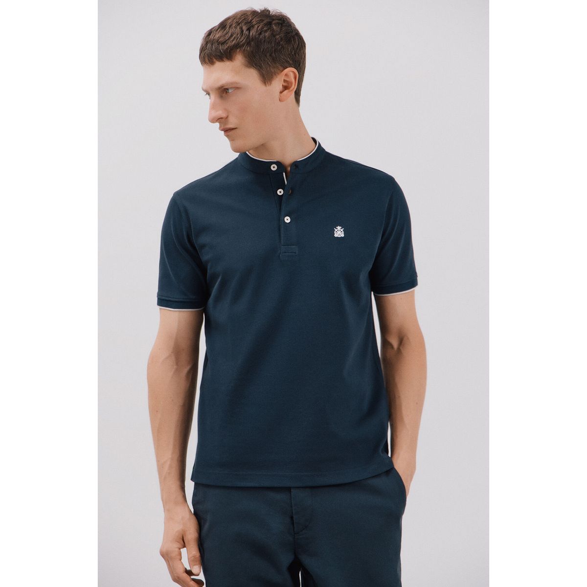 CORTEFIEL - Polo Algodón Casual Hombre Cortefiel