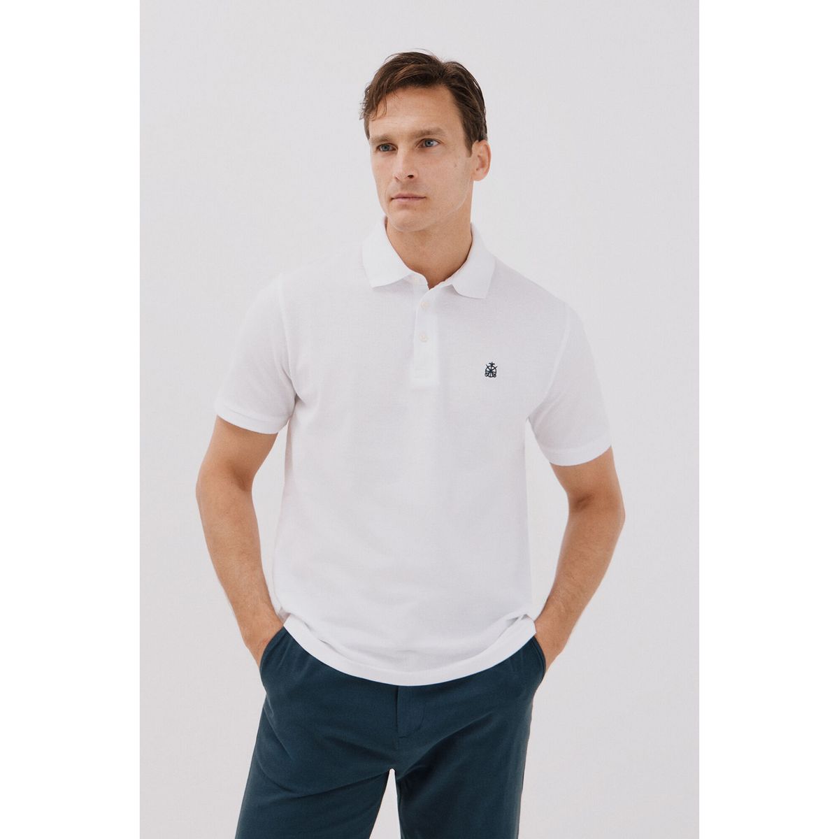 CORTEFIEL - Polo 100% Algodón Casual Hombre Cortefiel