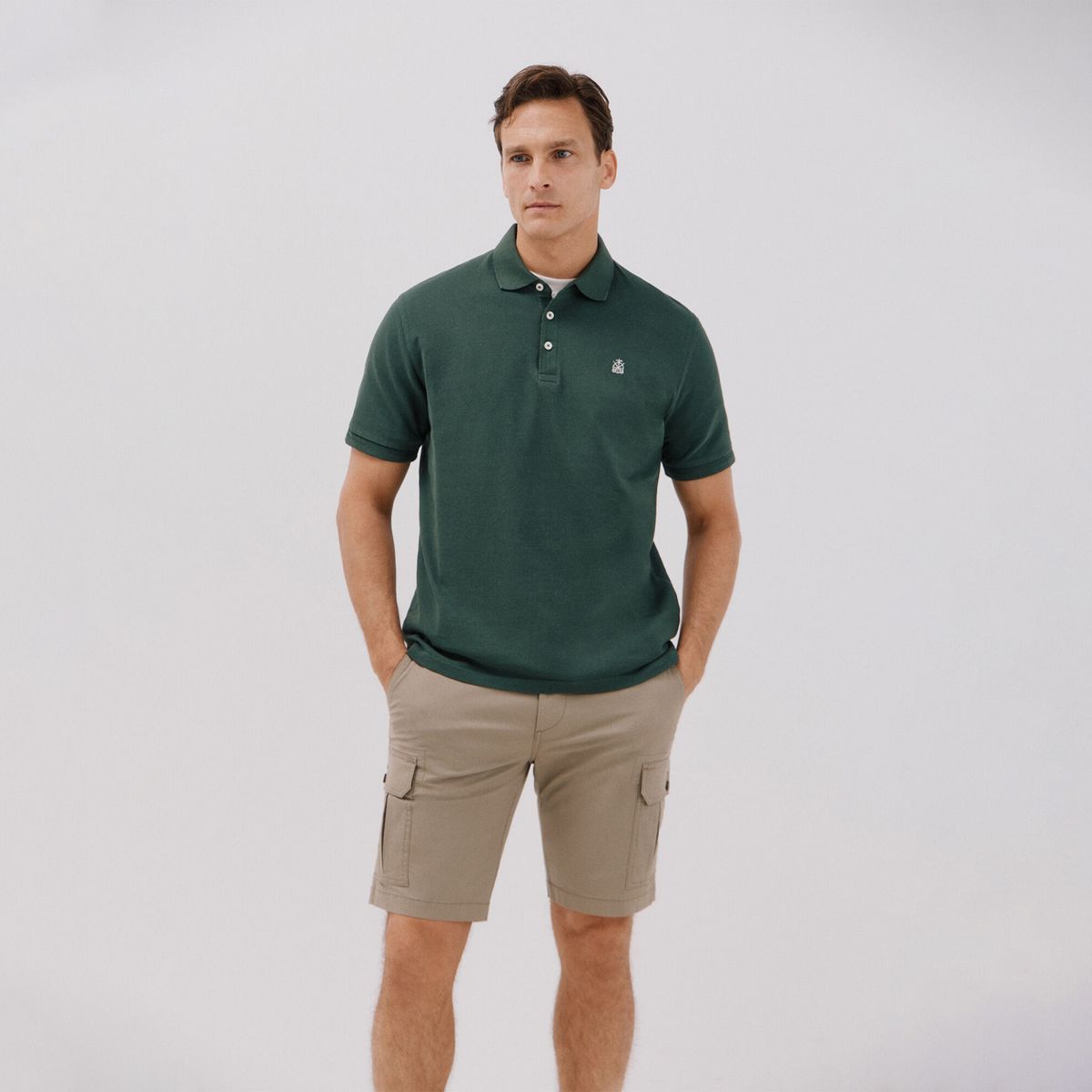 CORTEFIEL - Polo 100% Algodón Casual Hombre Cortefiel