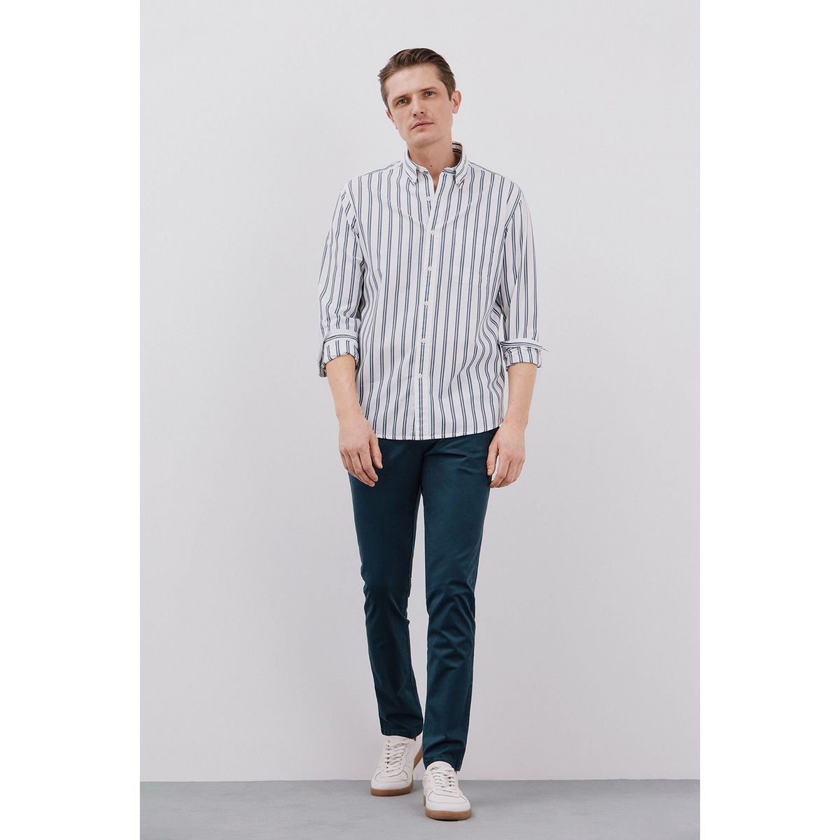 CORTEFIEL - Pantalón Algodón Casual Hombre Cortefiel.