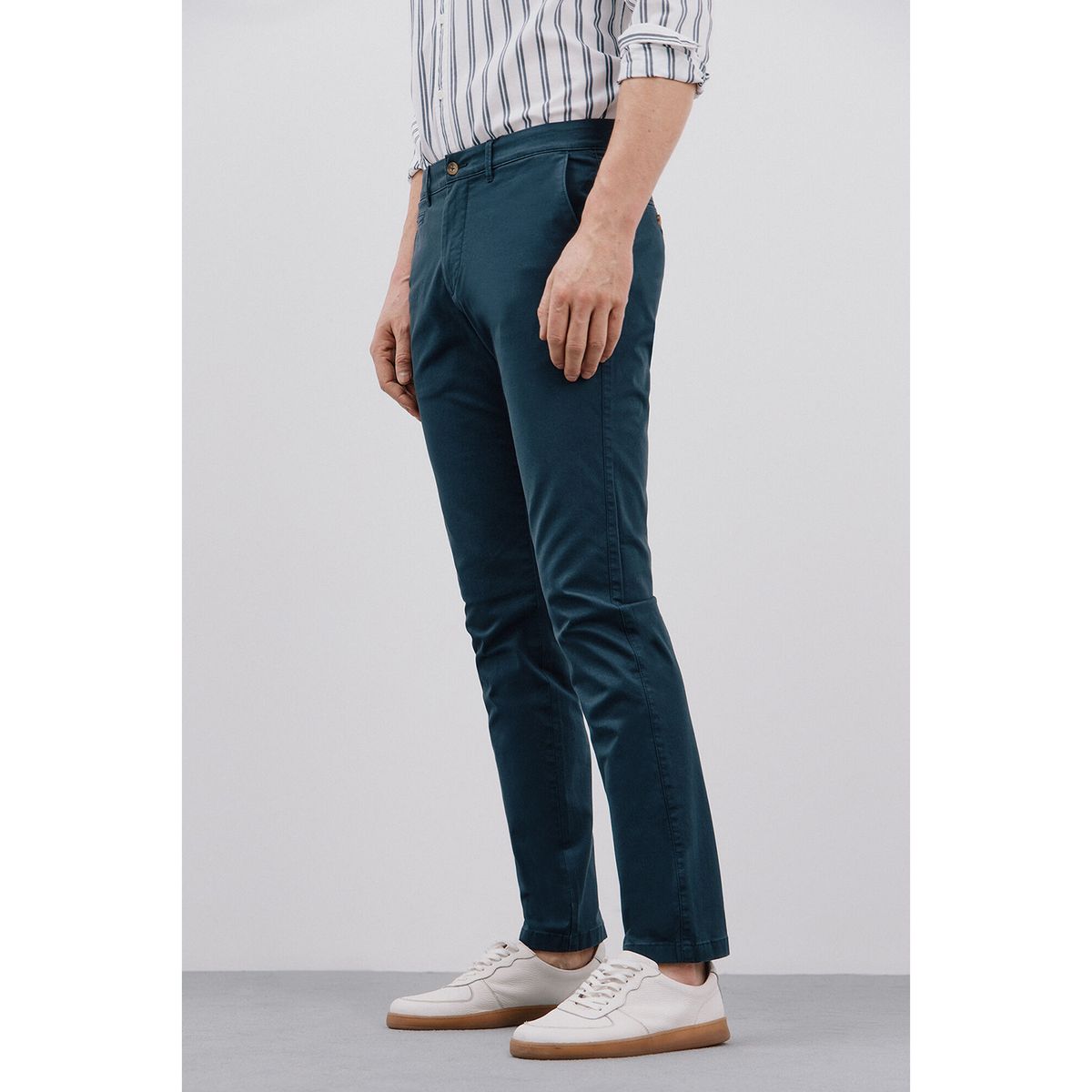 CORTEFIEL - Pantalón Algodón Casual Hombre Cortefiel.