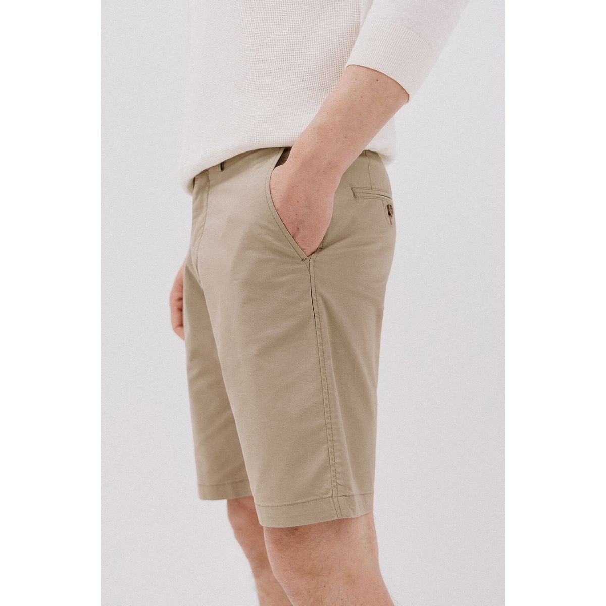 CORTEFIEL - Short Jean Algodón Casual Hombre Cortefiel.