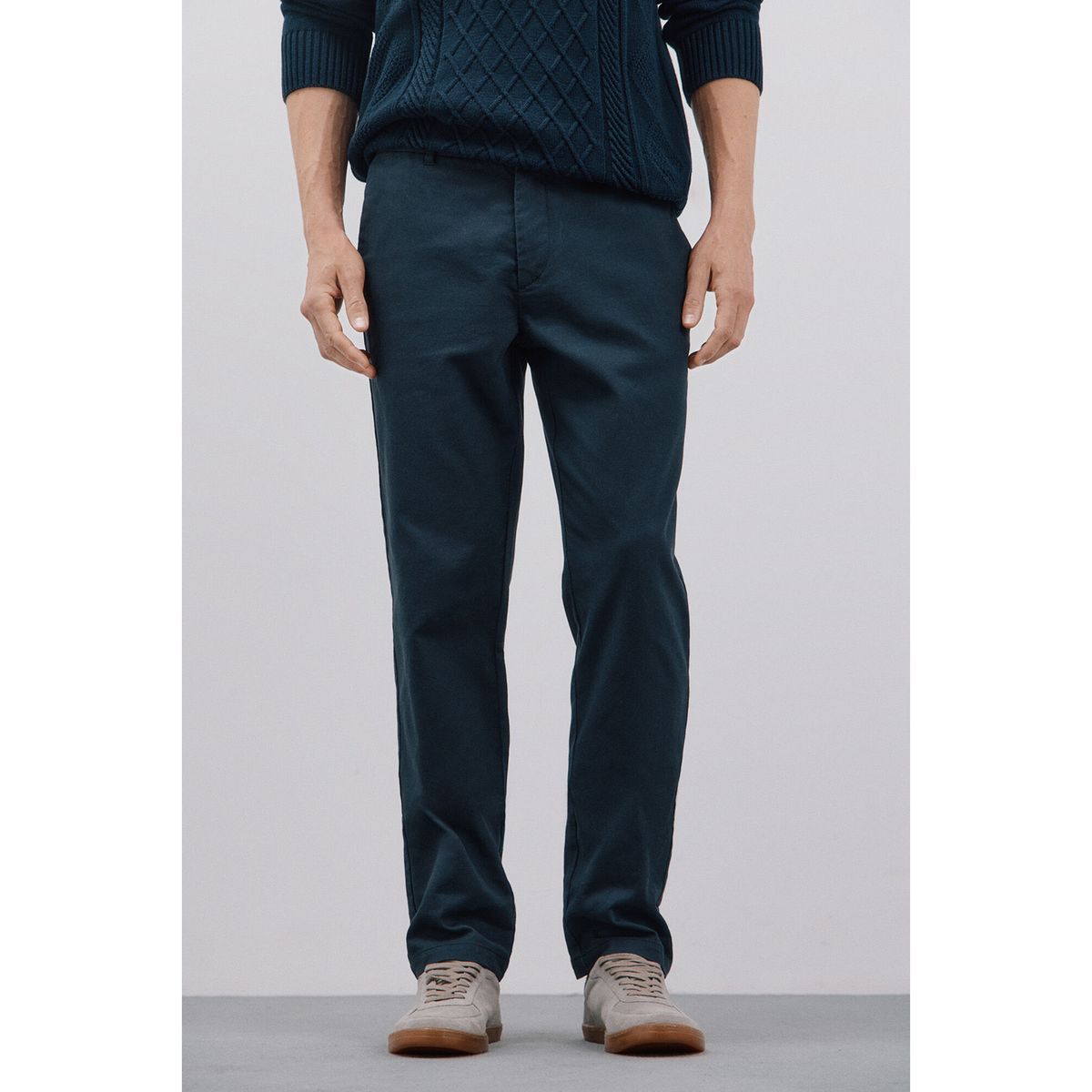 CORTEFIEL - Pantalón Algodón Casual Hombre Cortefiel.