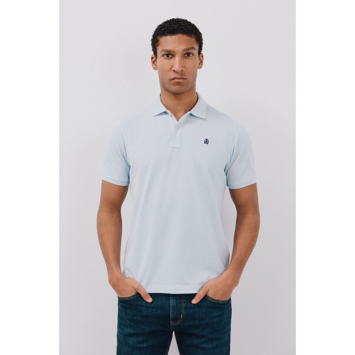 CORTEFIEL - Polo 100% Algodón Casual Hombre Cortefiel