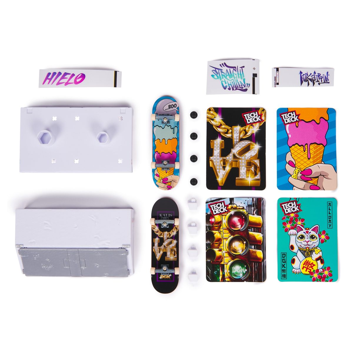 TECH DECK - Patineta Para Dedos Tech Deck Plan B Pack X2