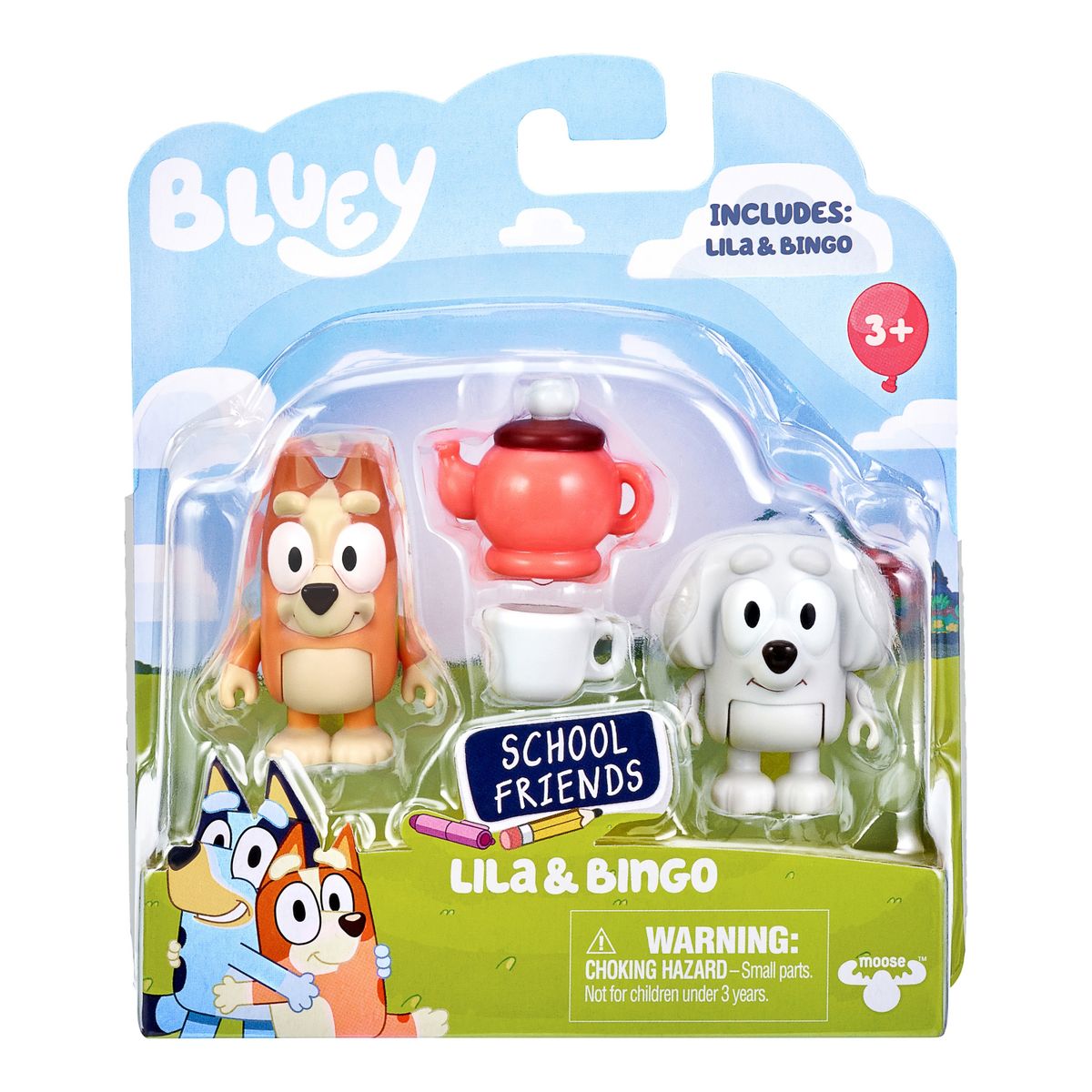BLUEY - Figuras Pack X2 Serie 8 Bluey