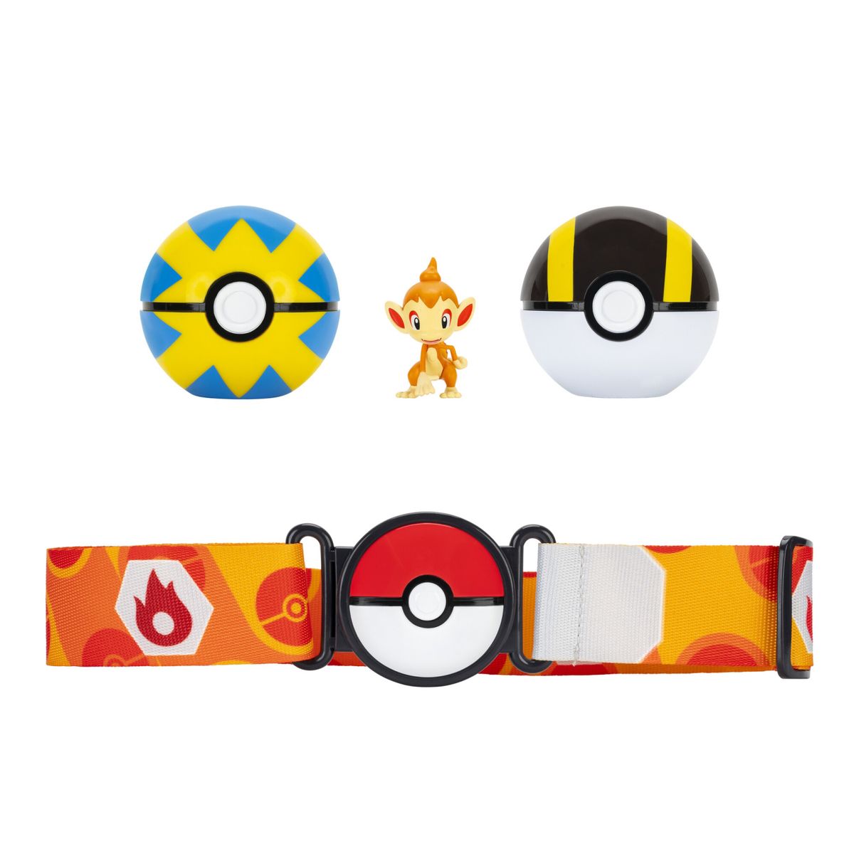 POKEMON - Set De Cinturon Con Pokebola Y Figura Asst Pokemon