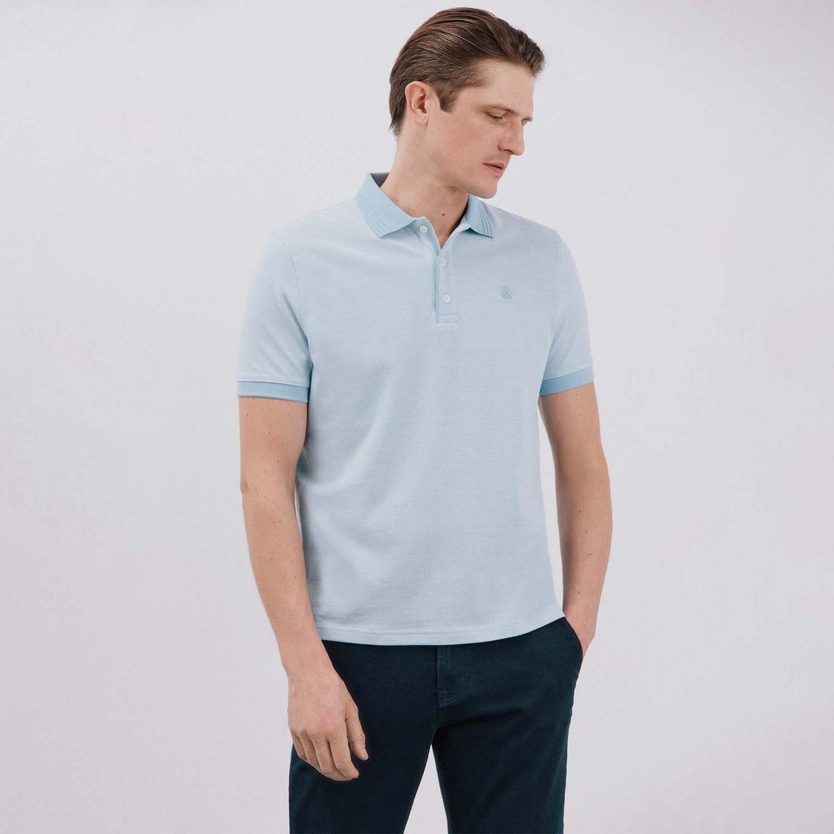 CORTEFIEL - Polo 100% Algodón Casual Hombre Cortefiel