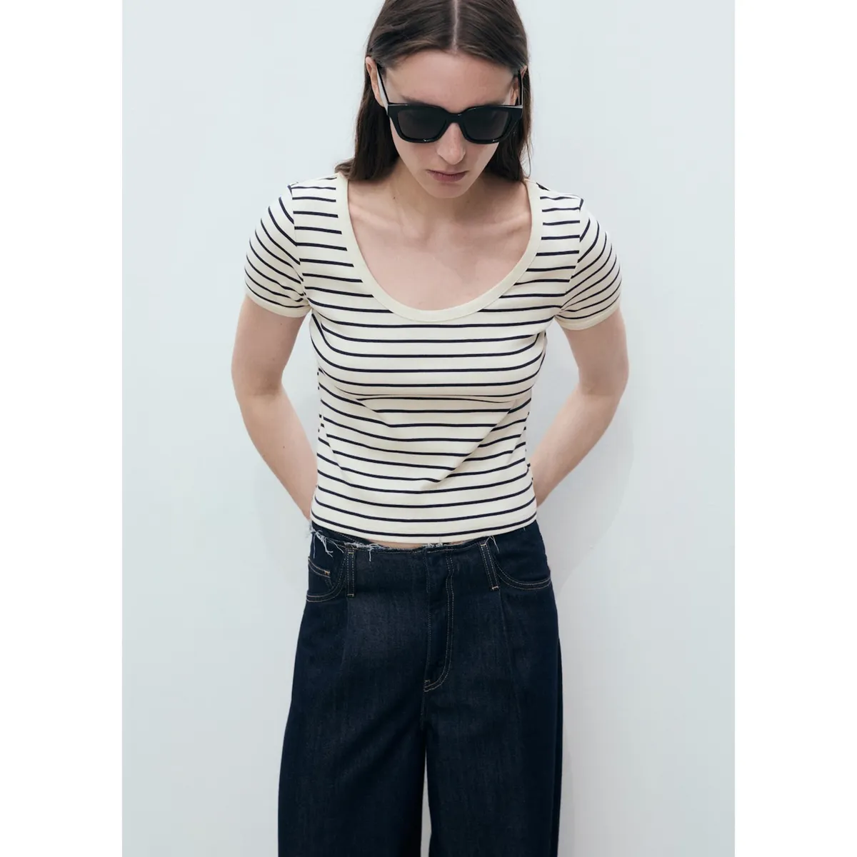 MANGO - Polo 100% Algodón Mujer Mango