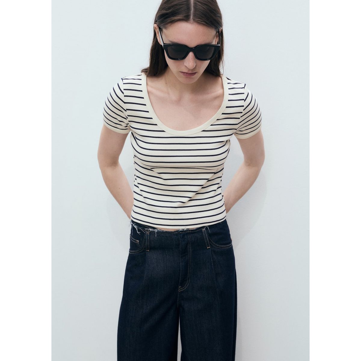 MANGO - Polo 100% Algodón Mujer Mango