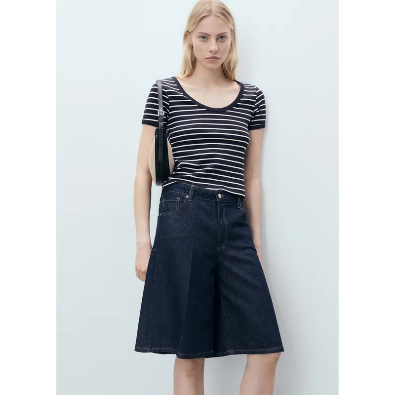 MANGO - Polo 100% Algodón Mujer Mango