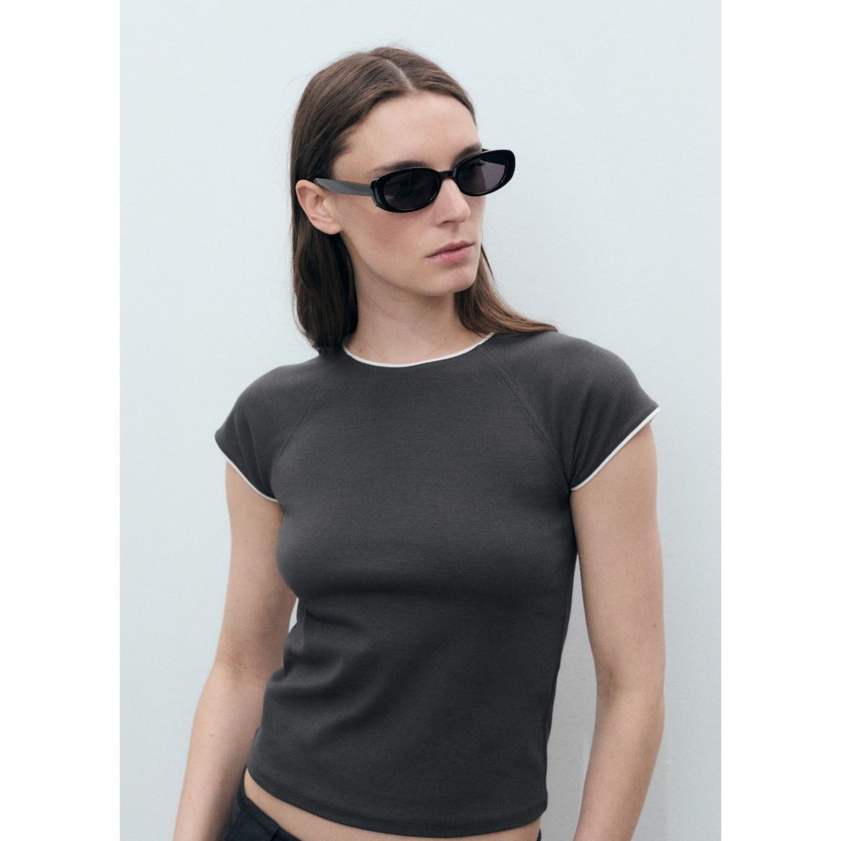 MANGO - Polo Algodón Mujer Mango