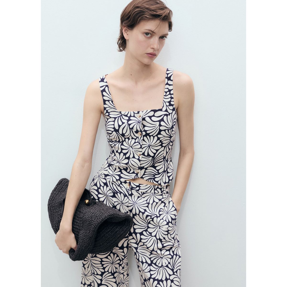 MANGO - Top Casual Mujer Mango