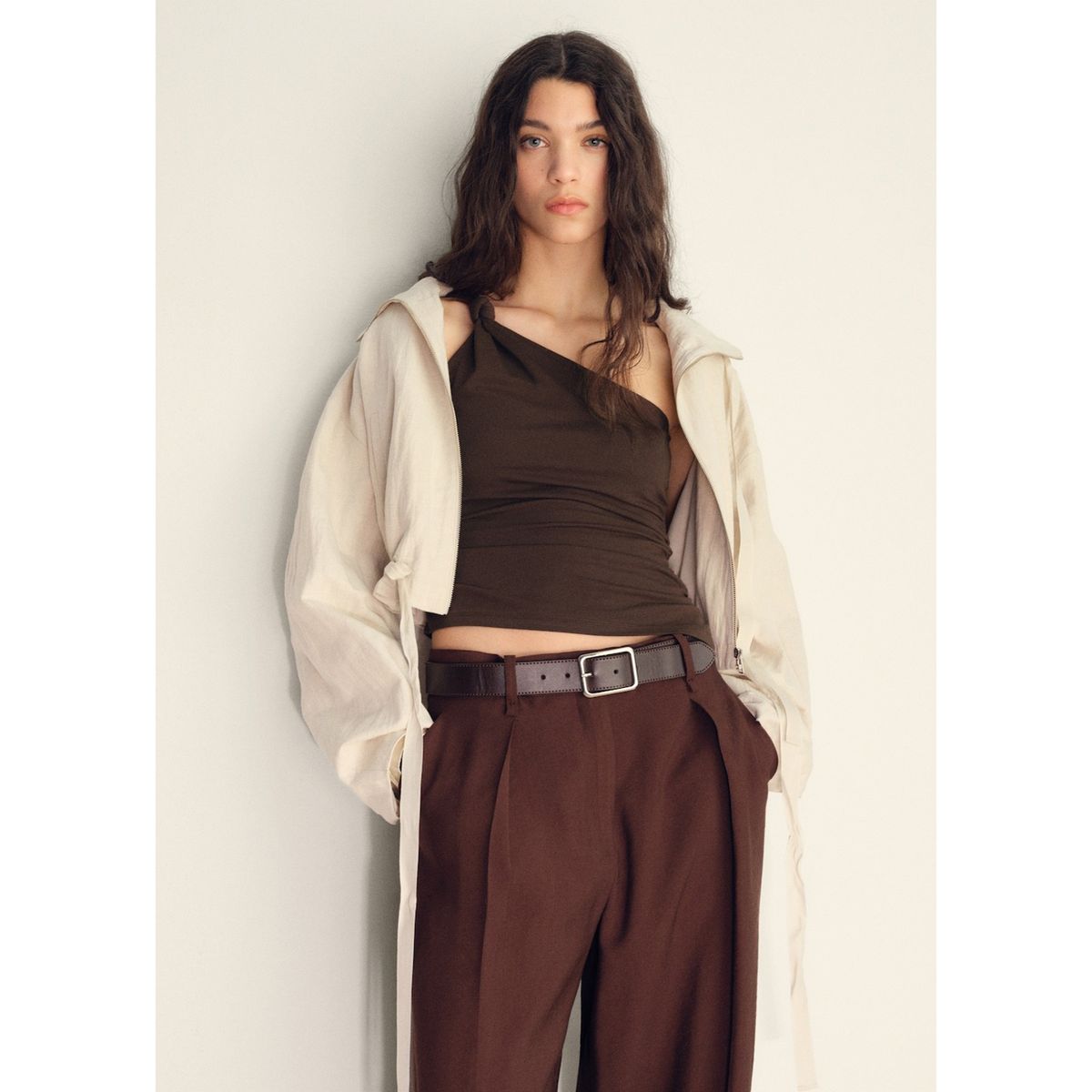 MANGO - Top Algodón Mujer Mango