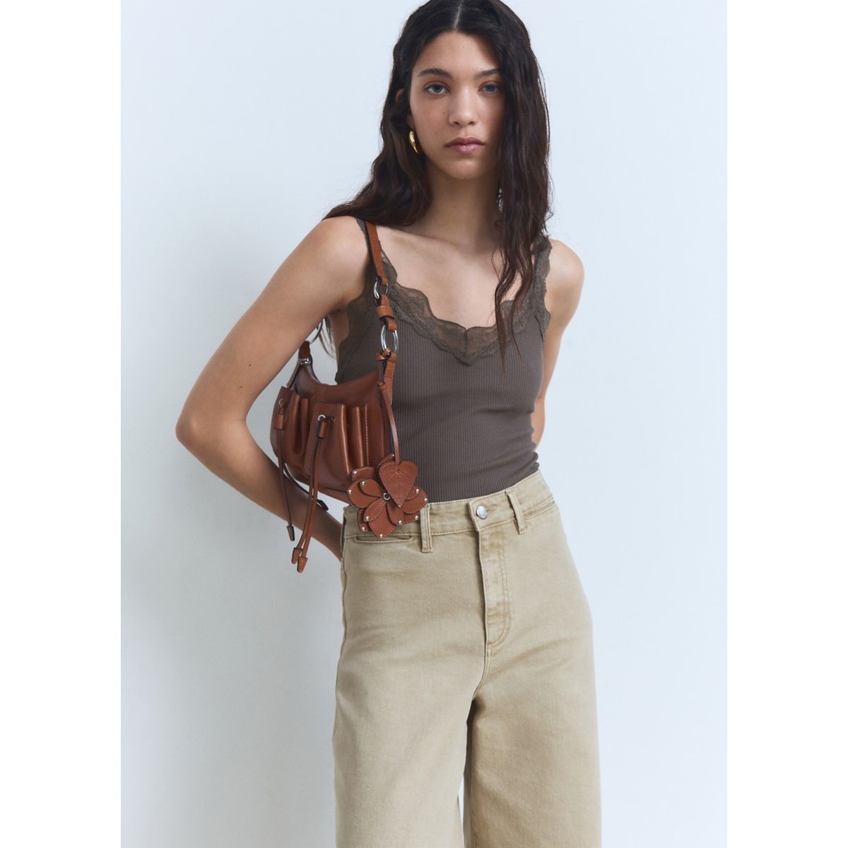 MANGO - Top Algodón Mujer Mango