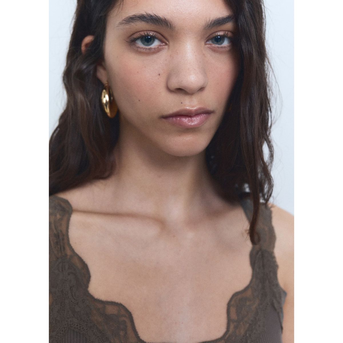 MANGO - Top Algodón Mujer Mango