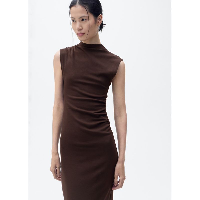 MANGO - Vestido Largo Mujer Mango