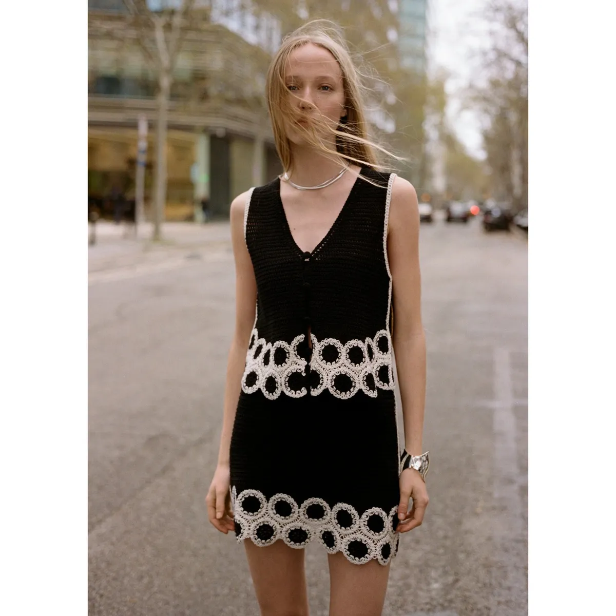 MANGO - Chaleco Casual Mujer Mango