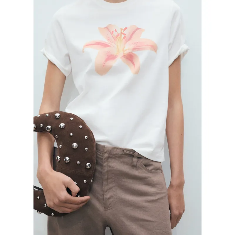 MANGO - Polo 100% Algodón Mujer Mango