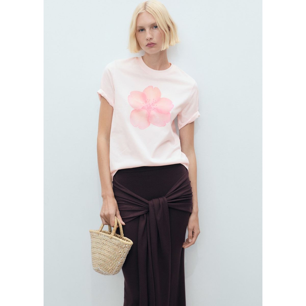 MANGO - Polo 100% Algodón Mujer Mango