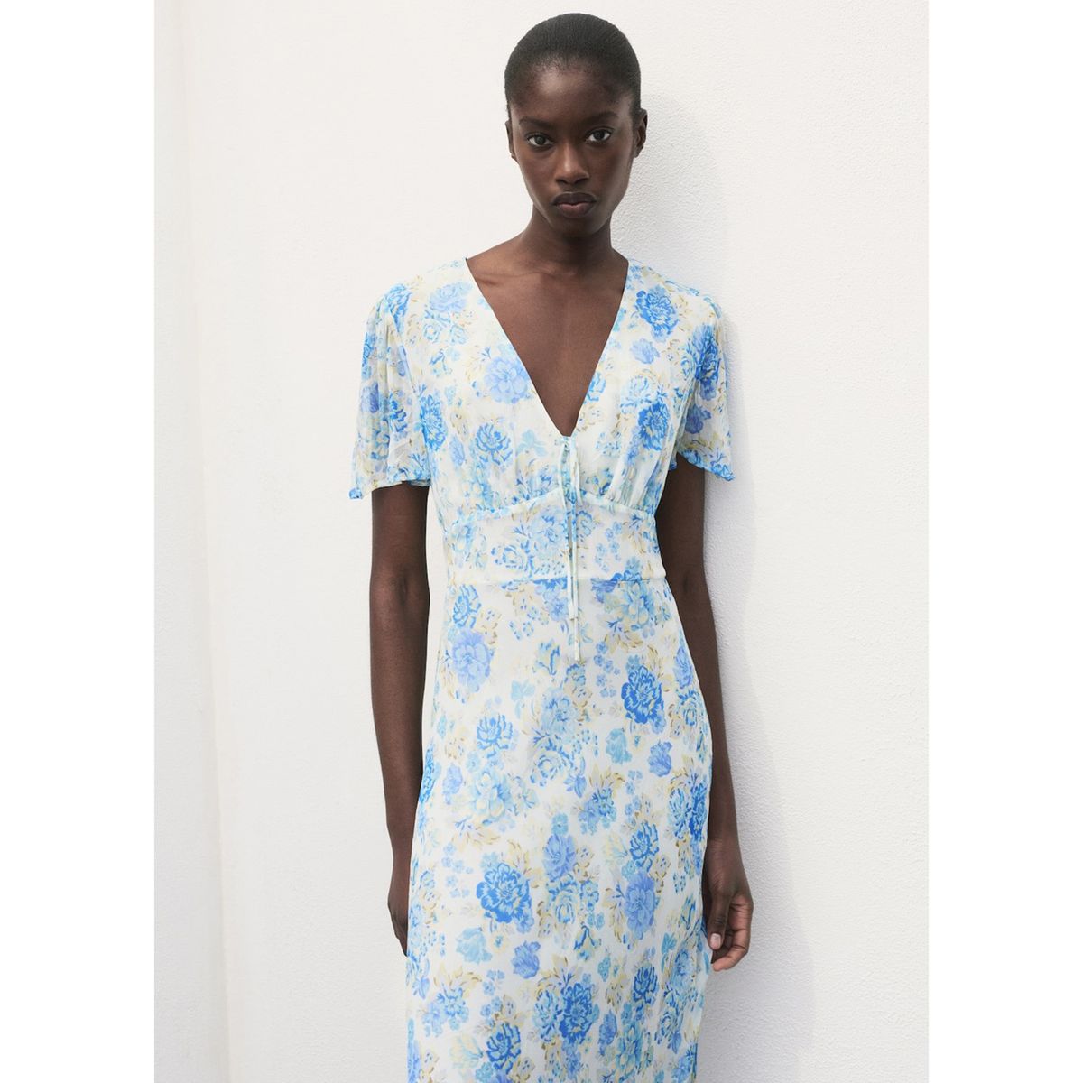 MANGO - Vestido Largo Mujer Mango