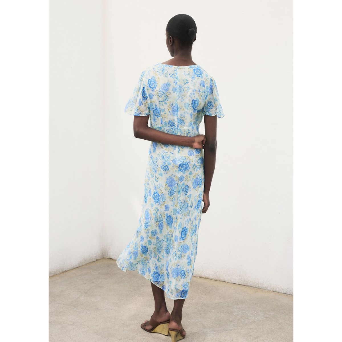 MANGO - Vestido Largo Mujer Mango