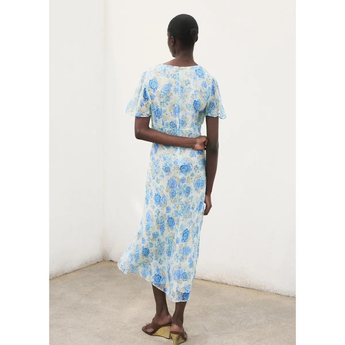 MANGO - Vestido Largo Mujer Mango