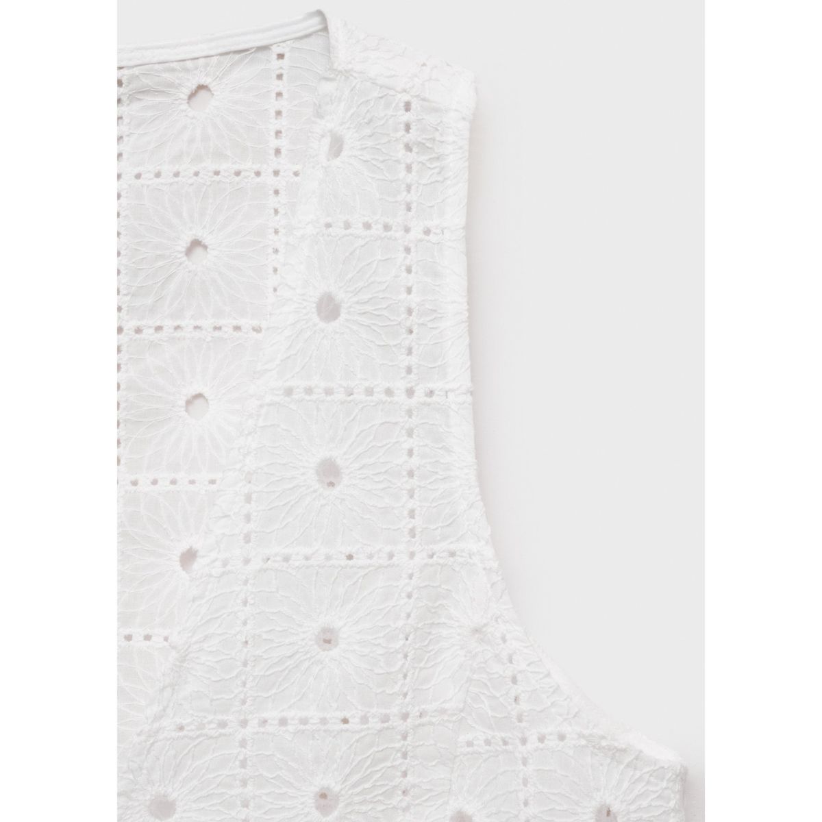 MANGO - Chaleco 100% Algodón Mujer Mango