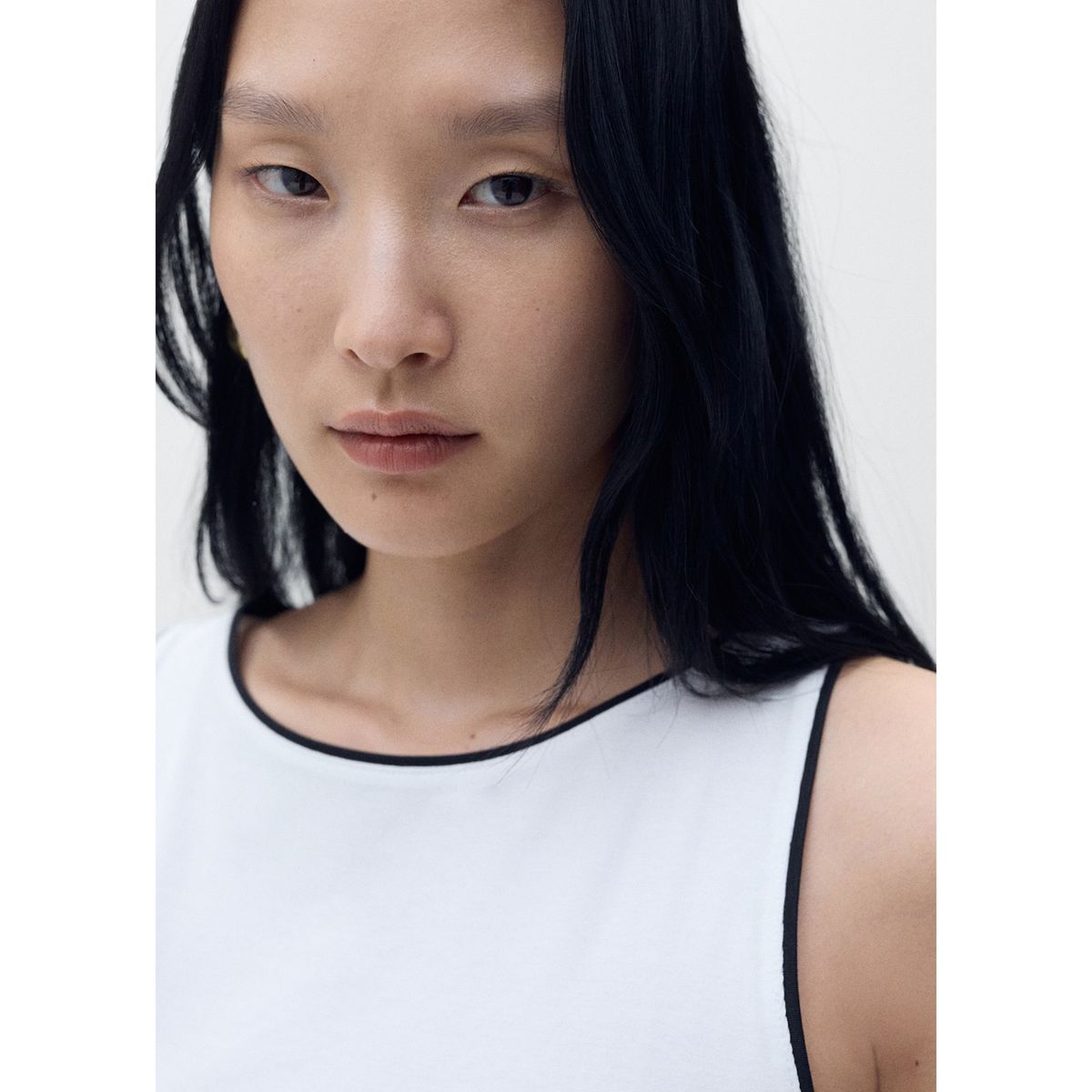 MANGO - Top Algodón Mujer Mango