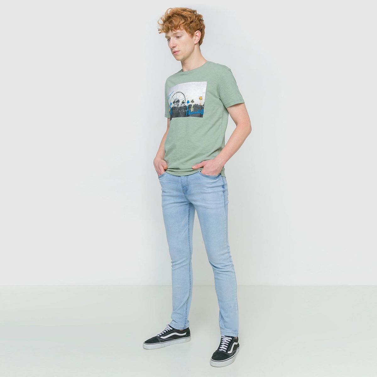 BEARCLIFF - Jeans Slim Bearcliff Algodón Hombre Estilo Casual
