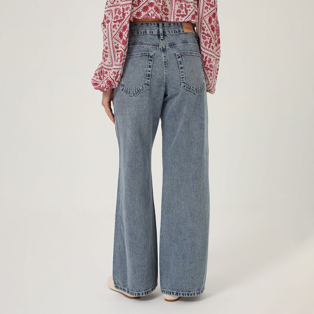 SYBILLA - Jean Wide Leg Mujer Sybilla